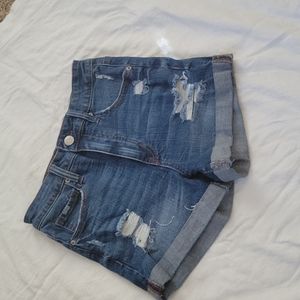 Aero women's denim shorts